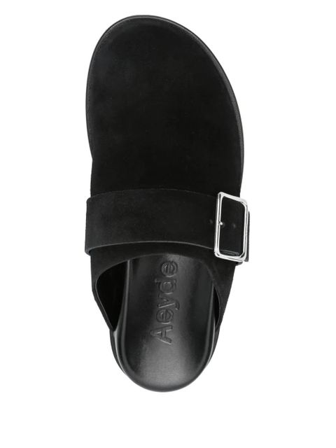 Aeyde Finja slippers - Black