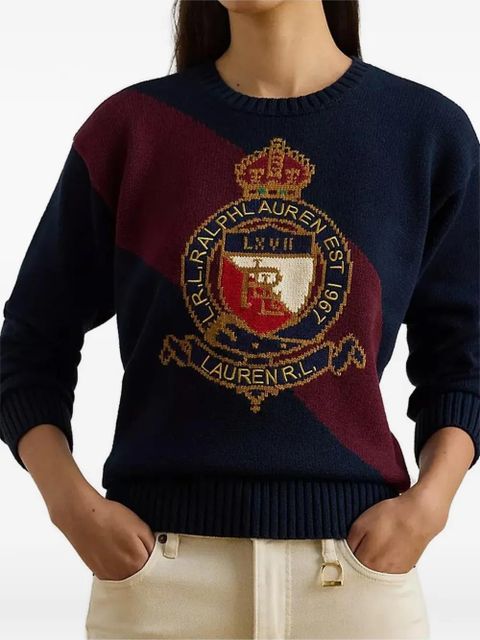 Lauren Ralph Lauren crew-neck sweater - Blue