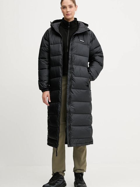 Columbia kurtka sportowa Pike Lake kolor czarny zimowa 2133543