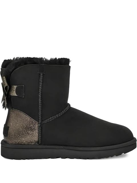 UGG Mini Bailey Bow "Black" ankle boots - zdjęcie produktu nr 1
