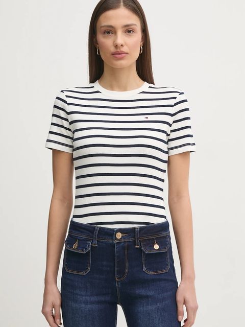 Tommy Hilfiger t-shirt bawełniany - zdjęcie produktu nr 1