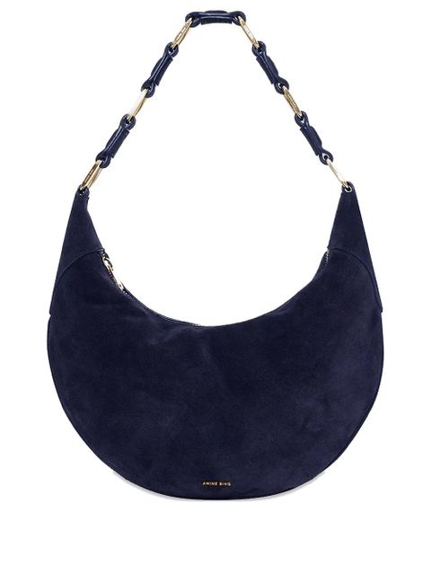 ANINE BING Kate Hobo chain shoulder bag - Blue - zdjęcie produktu nr 1