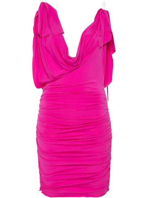The Attico draped mini dress - Pink - zdjęcie produktu nr 1