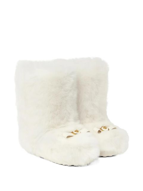 Versace Medusa fur boots - White - zdjęcie produktu nr 2