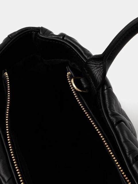 Answear.LAB torebka skórzana kolor czarny