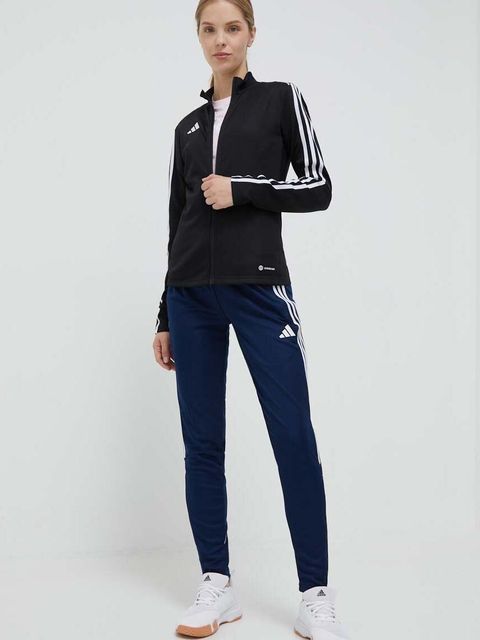 adidas Performance spodnie treningowe Tiro 23 League kolor granatowy z aplikacją HS3539