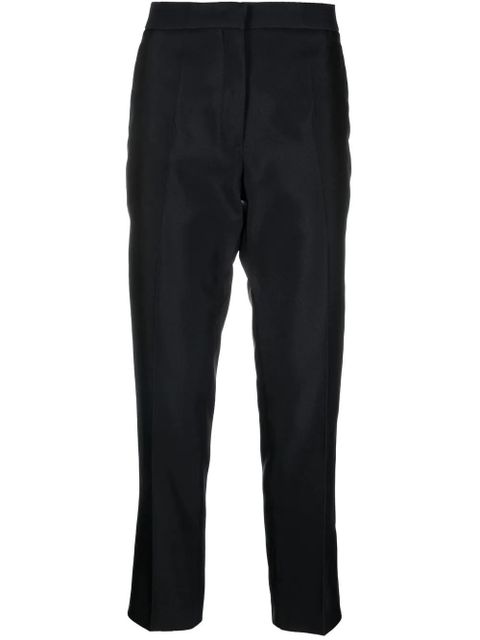 Jil Sander cropped tailored trousers - Blue - zdjęcie produktu nr 1