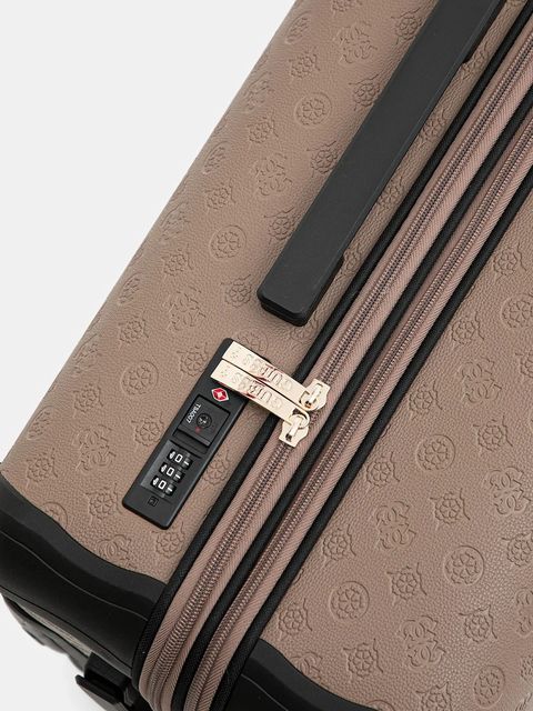 Guess walizka WILDER MEDIUM kolor beżowy TWDP74 52982 - zdjęcie produktu nr 2