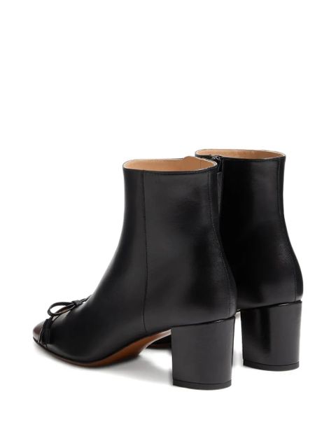 Valentino Garavani 60mm Valet Du Roi leather ankle boots - Black