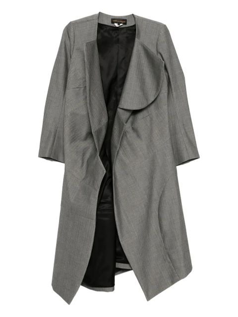Comme Des Garçons asymmetric wool coat - Grey - zdjęcie produktu nr 1