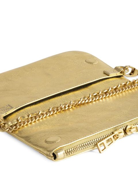 Zadig&Voltaire leather cross body bag - Gold