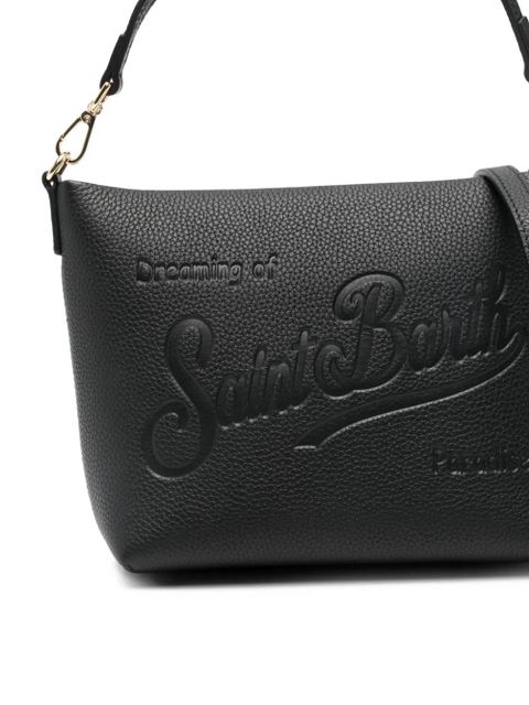 MC2 Saint Barth Aline embossed crossbody bag - Black