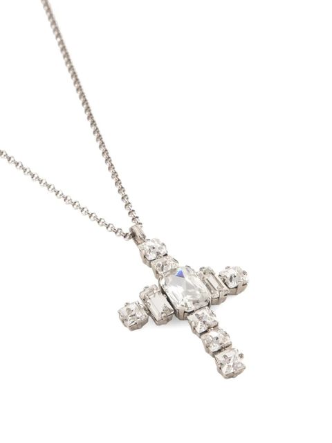 Dolce & Gabbana rhinestone-embellished necklace - Silver