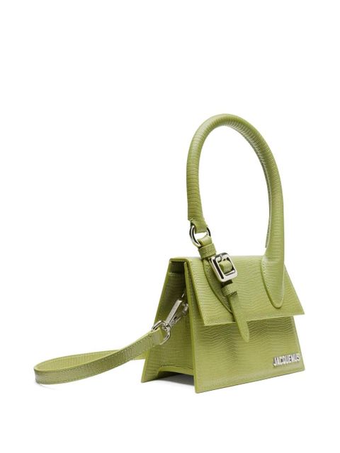 Jacquemus Le Chiquito Moyen Boucle tote bag - Green