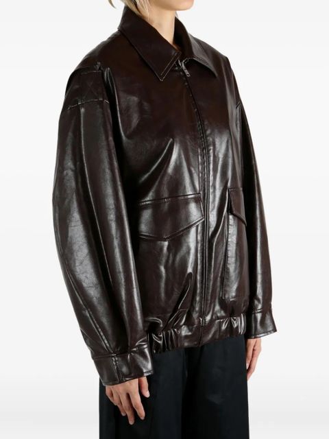 MM6 Maison Margiela flap-pockets jacket - Brown - zdjęcie produktu nr 2