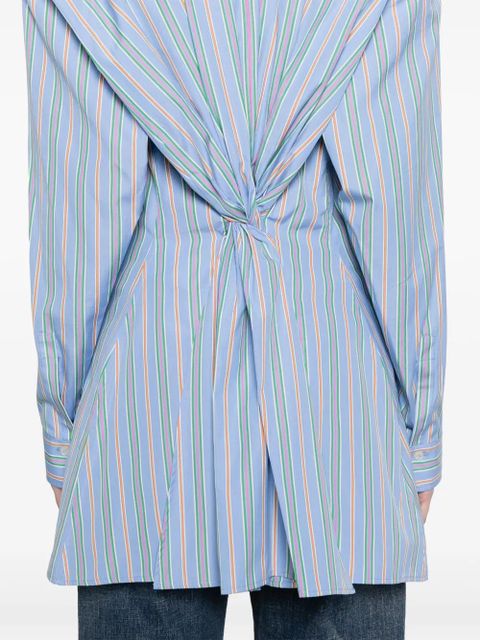 ETRO knot-detail shirt - Blue