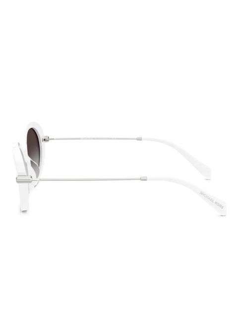 Michael Kors round-frame sunglasses - White