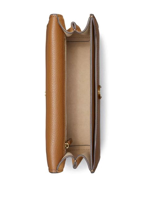 Tory Burch Miller leather shoulder bag - Brown