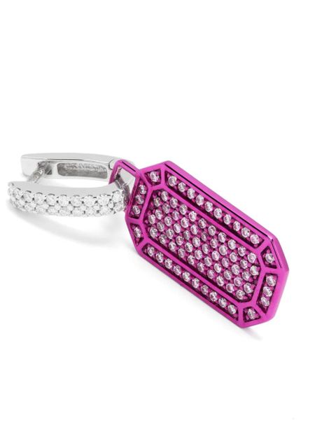 EÉRA 18kt white gold small Tokyo diamond earring - zdjęcie produktu nr 2