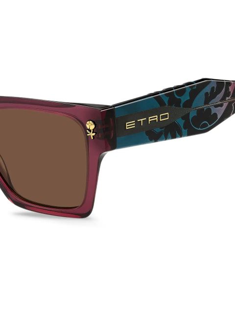 ETRO flower-detail sunglasses - Purple