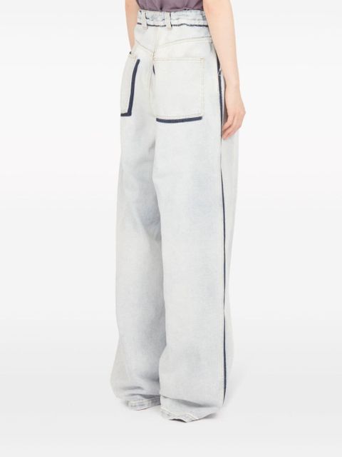 Maison Margiela Memory wide-leg jeans - Blue