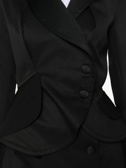 Vivienne Westwood Stormy shawl-lapel button blazer - Black