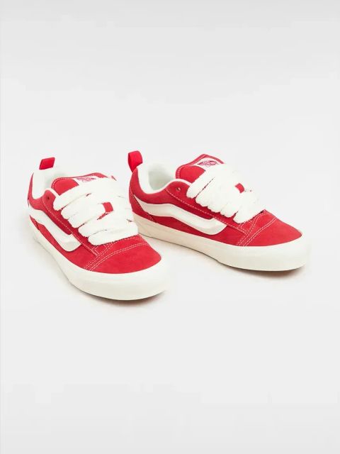 Vans tenisówki Knu Skool unisex kolor czerwony VN000D75BOP1
