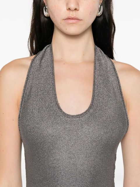 KHAITE Melina midi dress - Grey