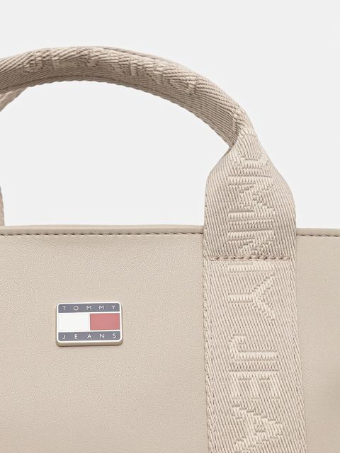Tommy Jeans torebka kolor beżowy AW0AW18063