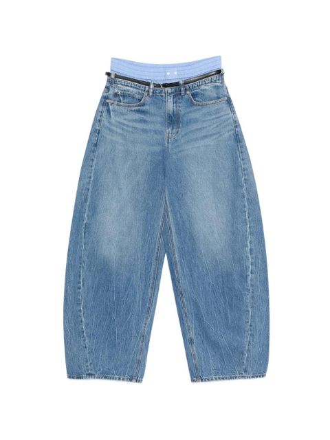 Alexander Wang pocket belted jeans - Blue - zdjęcie produktu nr 1