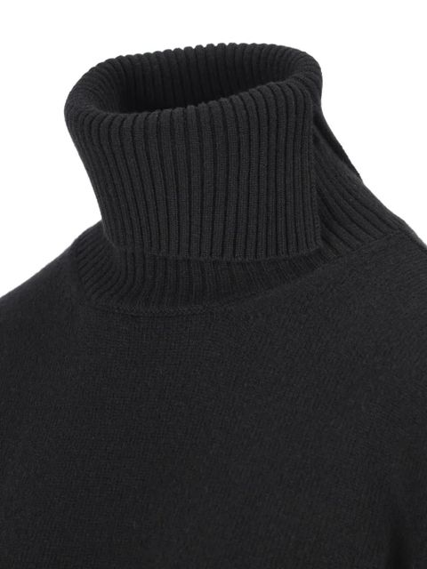 Givenchy logo-detail turtleneck sweater - Black