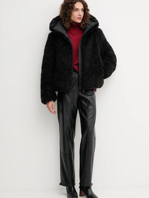 Save The Duck kurtka KENNIE kolor czarny zimowa D31990W.CURL21 - zdjęcie produktu nr 2