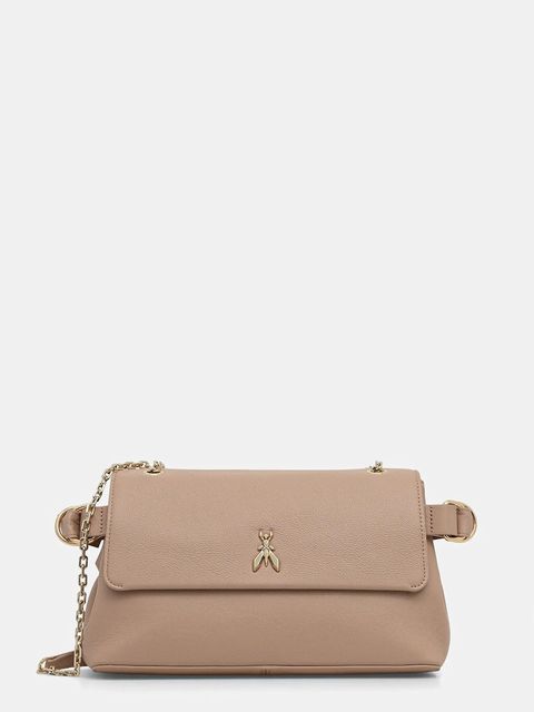 Patrizia Pepe torebka skórzana kolor pomarańczowy 8B0306 L162 - zdjęcie produktu nr 1