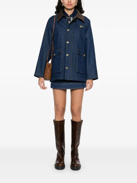 SANDRO denim jacket - Blue - zdjęcie produktu nr 2