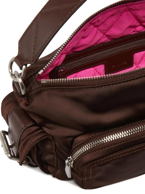 PINKO cargo-pockets tote bag - Brown