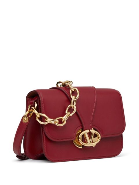 Valentino Garavani small VLogo O'Clock shoulder bag - Red