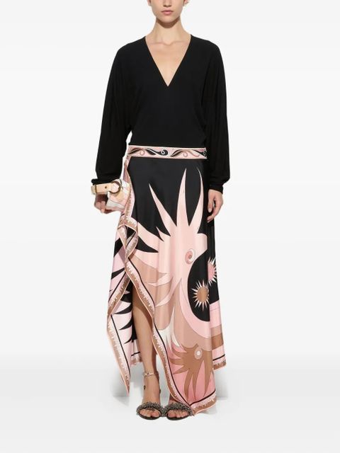 PUCCI Stella print dress - Black