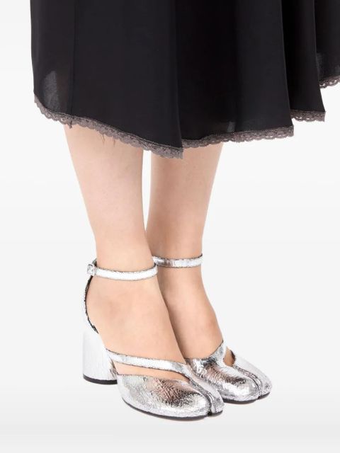 Maison Margiela 80mm leather pumps - Silver