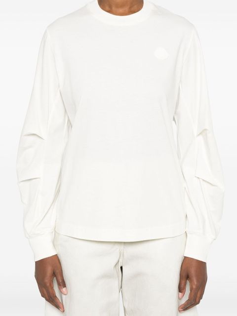 Moncler logo-patch T-shirt - White