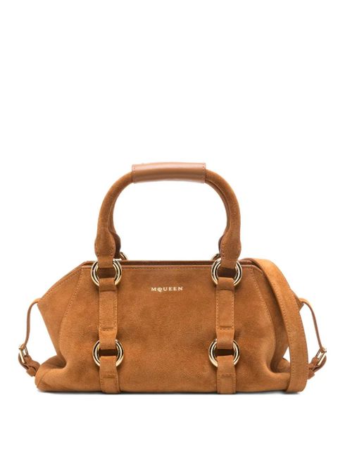 Alexander McQueen leather tote bag - Brown - zdjęcie produktu nr 1