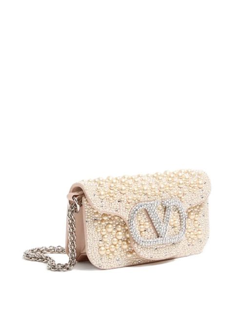 Valentino Garavani small Locò logo-embellished tote bag - Neutrals