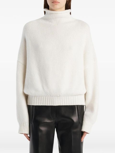 KHAITE Juniper sweater - White