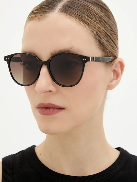Tommy Hilfiger okulary przeciwsłoneczne damskie kolor czarny TH 2289/S
