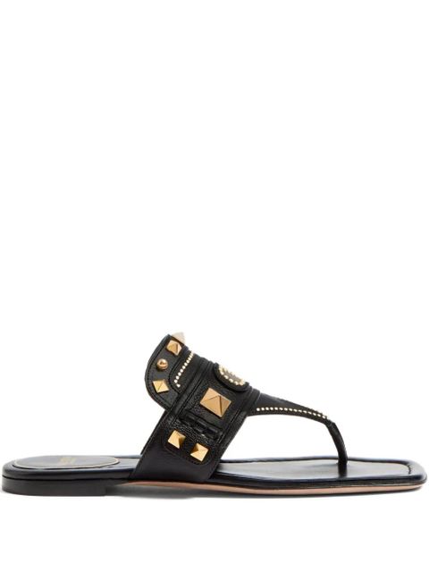 Valentino Garavani Plaster Caster thong sandals - Black - zdjęcie produktu nr 1