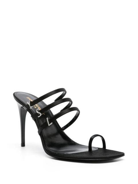 Saint Laurent 95mm Jerry sandals - Black - zdjęcie produktu nr 2