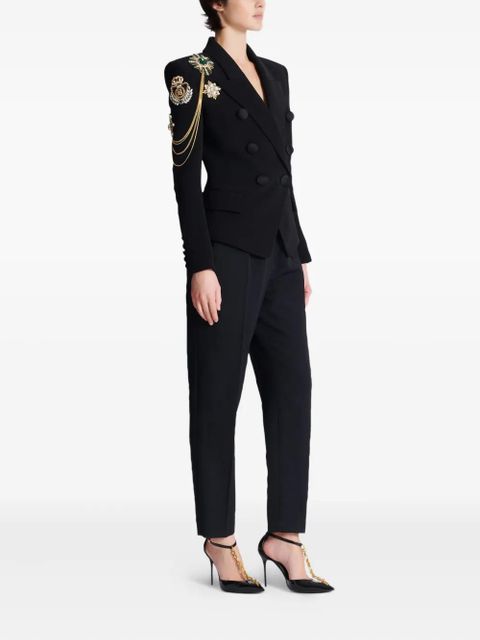 Balmain double-breasted blazer - Black