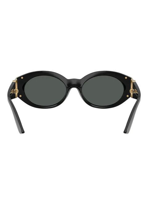 Versace Eyewear Medusa round-frame sunglasses - Black