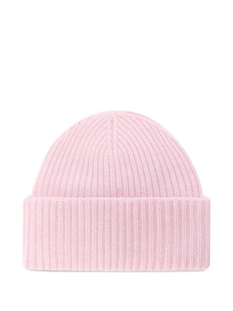 MC2 Saint Barth Berry ribbed beanie - Pink