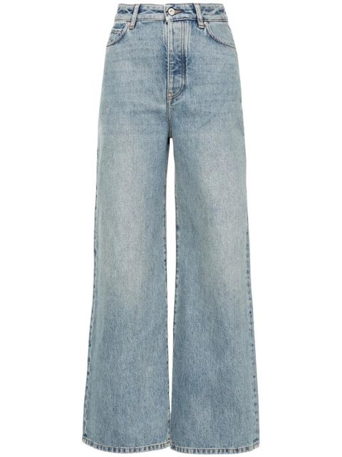 LOEWE high-rise wide-leg jeans - Blue - zdjęcie produktu nr 1