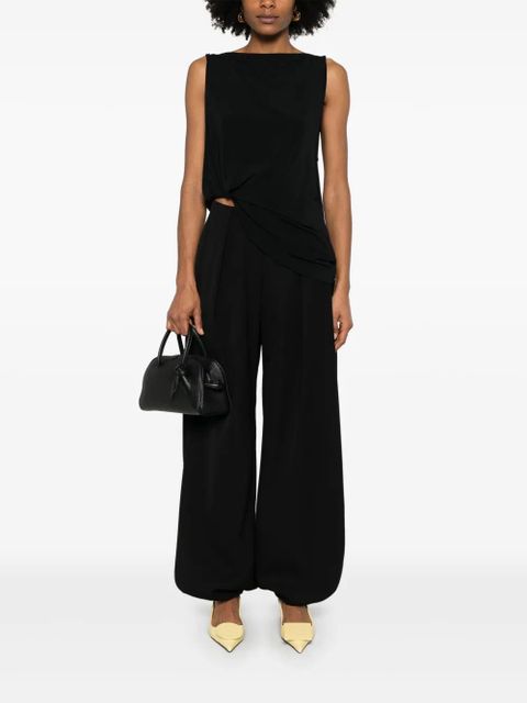 Jacquemus Le Haute Peplo top - Black - zdjęcie produktu nr 2